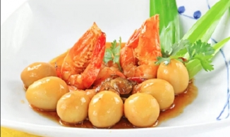 Cách làm tôm kho trứng cút, chiều được khẩu vị của cả gia đình