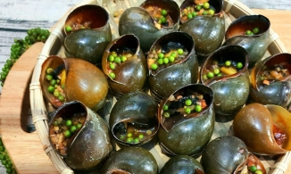 Cách làm ốc bươu nướng tiêu xanh cay nồng, thơm phức, nhậu lai rai là ngon số 1