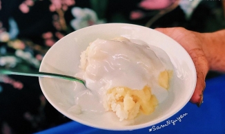 Xôi xiêm, món ăn gốc Thái giá chỉ 10 ngàn mà ngon miễn chê ở Châu Đốc, An Giang