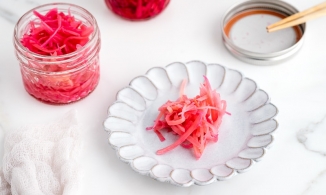 Cách làm gừng ngâm chua ngọt Nhật Bản giòn ngon, ăn cùng sashimi là chuẩn bài