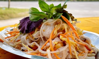 Gỏi cá đục, món gỏi đặc sản lọt top100 món ngon Việt Nam của vùng biển Hà Tĩnh