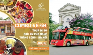 Hà Nội cuối tuần rất mới với tour xe bus 2 tầng và tour đi bộ khám phá 'nghề' của phố cổ