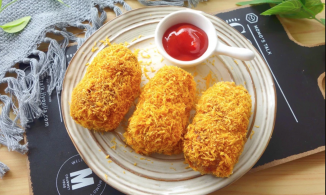 Cách làm khoai tây viên thịt chiên giòn bằng nồi chiên không dầu chiều chồng con dịp cuối tuần