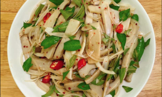 Cách làm nộm nấm đùi gà vừa đậm đà vừa thanh mát cho bữa cơm nhẹ bụng