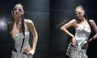 Lương Thuỳ Linh đã lên đồ táo bạo, công khai “quậy ra mặt” hậu nhiệm kỳ Hoa hậu