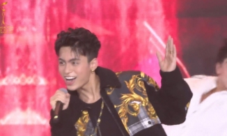 MONO khuấy động sân khấu Miss Grand Vietnam 2022, dàn hậu bên dưới quẩy nhiệt tình