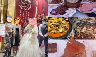Cô gái xin ăn ké đám cưới để khám phá đặc sản địa phương, số tiền mừng gây tranh cãi