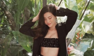 Đông Nhi lên nguyên cây hàng hiệu khoe vòng 1 nóng bỏng, chuẩn gái 1 con