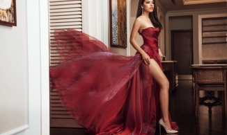 Soi gu thời trang của nhân vật đầm đỏ tự dưng dính thị phi tại show Đỗ Long: da nâu, môi tều, hở bạo không thua ai 