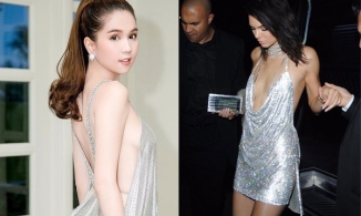 Trước khi trở thành đại gia đồ hiệu, Ngọc Trinh cũng từng diện đồ đạo nhái 