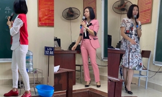 Thời trang giáo viên cực chất của cô giáo 3 năm đi làm chưa mặc trùng bộ nào