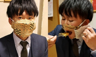 Khẩu trang giúp bạn thoải mái ăn uống, hôn nhau, mỉm cười, khẩu nghiệp