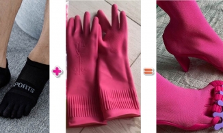 Tất ngón chân + găng tay rửa bát = đôi bốt mới của Balenciaga 