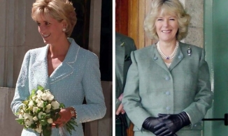 Bà Camilla Parker Bowles lép vế khi mặc chung 'style' với Công nương Diana 