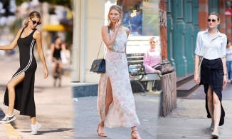 Một khi đã diện váy xẻ tà đừng bao giờ làm những việc này 