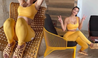 Hậu ly hôn, Kim Kardashian vẫn ủng hộ sản phẩm dép mới của chồng cũ nhiệt liệt