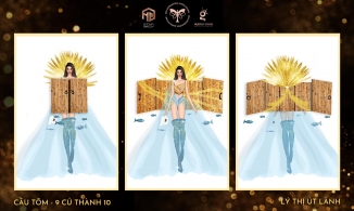 Trân Đài sẽ cầm giấy vệ sinh trình diễn tại Miss International Queen?