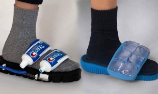 Những đôi dép hài hước được sáng tạo từ đồ phế thải 