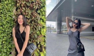 Chiếc váy này là bí thuật để Kỳ Duyên gợi cảm không gắng gượng 