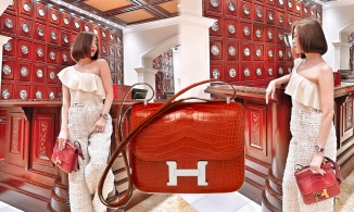 Đẳng cấp chơi đồ hiệu như Lệ Quyên: Xách túi Hermès ít Fashionista sở hữu