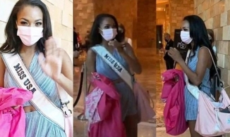 Đại diện chủ nhà - HHHV Mỹ lên đồ lép vế hoàn toàn so với Khánh Vân 