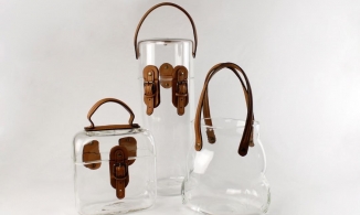 Túi xách thời trang làm bằng thủy tinh thân thiện với môi trường 