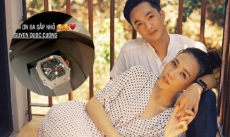 Bóc giá đồng hồ mà Cường Đô La tặng 'nóc nhà' Đàm Thu Trang 