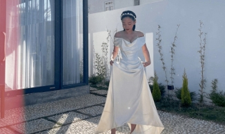 Tối giản chính là xu hướng váy cưới mới 