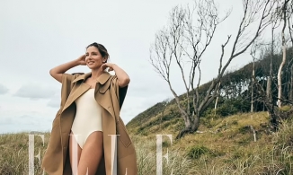 Vợ 'Thần Sấm' Chris Hemsworth khoe dáng săn chắc ở tuổi 45 trên tạp chí Elle 