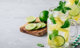 Giảm cân detox: 7 công thức nước detox từ chanh giúp da đẹp eo thon