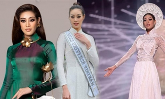 3 lần Khánh Vân làm nức lòng giới mộ điệu khi đem áo dài tỏa sáng ở đất Mỹ 