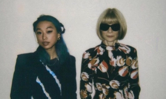 Margaret Zhang hiên ngang tạo dáng cùng Anna Wintour