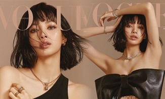 Lisa BLACKPINK thu hút trên bìa tạp chí Vogue Hồng Kông