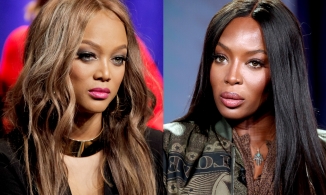 “Báo đen” Naomi Campbell từng thẳng thừng đuổi Tyra Bank ra ngoài 