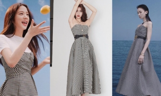 Trong những pha mặc chung đồ, Jisoo bao nhiêu lần 'át' được Angelababy?