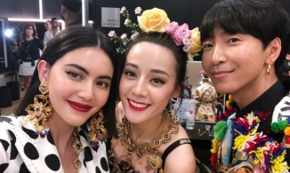  Địch Lệ Nhiệt Ba và 2 lần catwalk tại show D&G