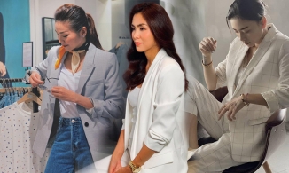 Học ngay bộ 3 chị đại làng giải trí Việt phối đồ với blazer