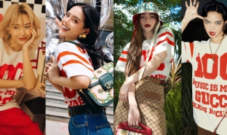 Đụng áo Gucci kỷ niệm 100 năm: Dàn fashionista có lấn át 'chị đại' Hà Hồ?