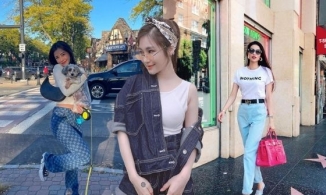 Chi Pu, Hương Tràm, Phạm Hương ở Mỹ: Ở nhà thì khoe dáng triệt để, sang trời Mỹ lại kín đáo đến lạ 