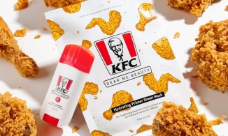 Mặt nạ gà rán KFC: Đắp lên thì cả gương mặt có mùi gà rán hay sao?
