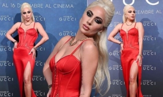 Lady Gaga ra mắt phim Gucci nhưng lại mặc đầm Versace