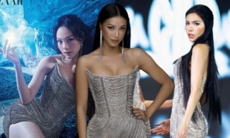 Kim Duyên, Minh Hằng và Minh Tú cùng mặc một chiếc váy: Á hậu, siêu mẫu có 'ăn đứt' ca sỹ?