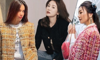 4 cách phối đồ với áo khoác vải tweed để chị em nâng hạng phong cách dịp Tết 