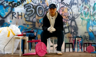 Tái chế khẩu trang thành ghế ngồi tại Hàn Quốc