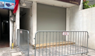 Hà Nội phong tỏa một ngôi nhà trên phố Hàng Gai vì nghi ngờ nhiễm Covid-19
