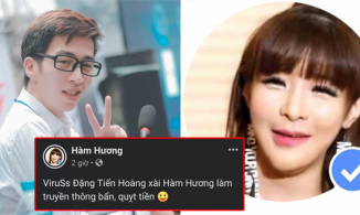Hàm Hương dọa tung bằng chứng ViruSs quỵt 50 triệu tiền 'truyền thông bẩn'.