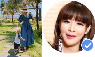 Hàm Hương mỉa mai Hòa Minzy chuyện công khai con