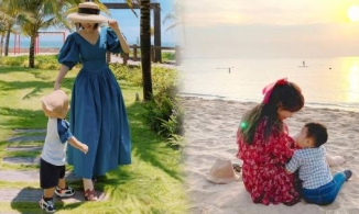 Mới 2 tuổi, con trai Hòa Minzy đã có chính kiến khi được hỏi yêu mẹ hay bố