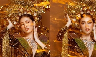 Ngọc Thảo lọt Top 3 Trang phục dân tộc do BGK bình chọn