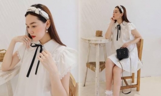 Rộ nghi vấn Á hậu Tường San có bầu sau 4 tháng kết hôn